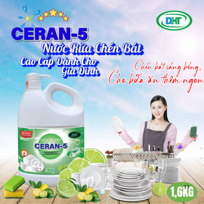 Nước rửa chén gia đình 1,6kg