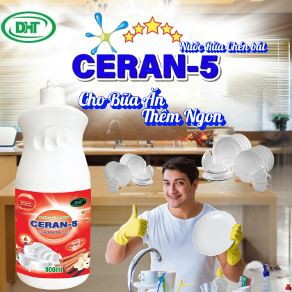 Nước rửa chén cao cấp 800ml
