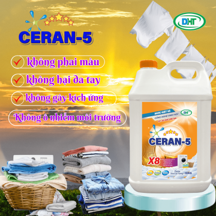 Nước giặt xả cao cấp hương cát tường 10 kg X8