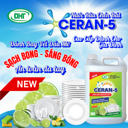 Nước rửa chén cao cấp GIA ĐÌNH 5kg